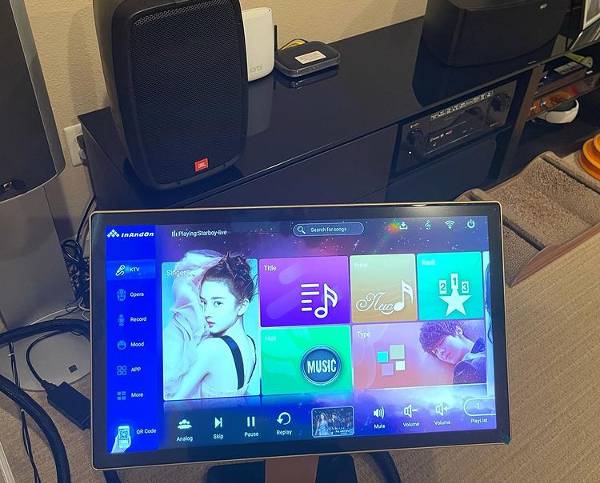 InAndOn Karaoke Machine with Touch Screen