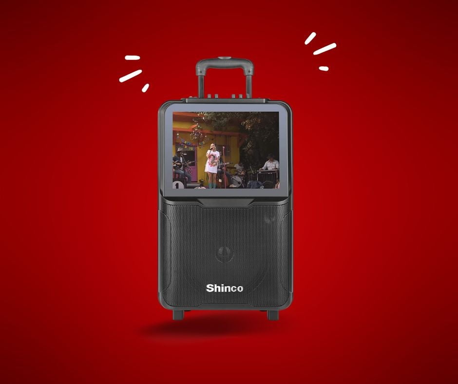 Karaoke Machine by Shinco with Touch Screen
