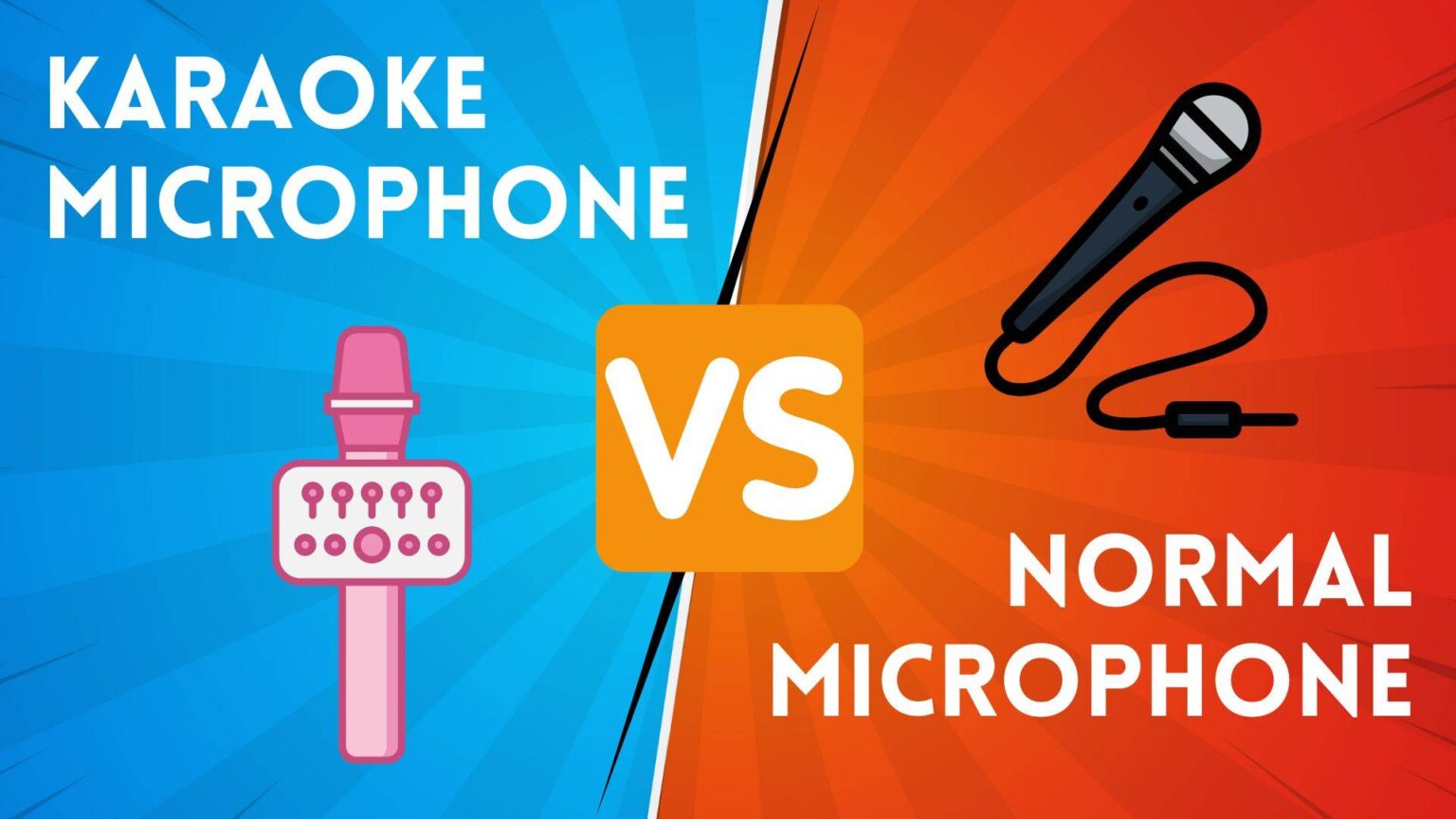 Karaoke Mic Vs Normal Mic The Ultimate Showdown!