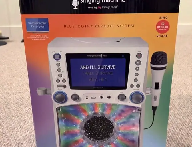 Singing Machine STVG785BTW for Kids