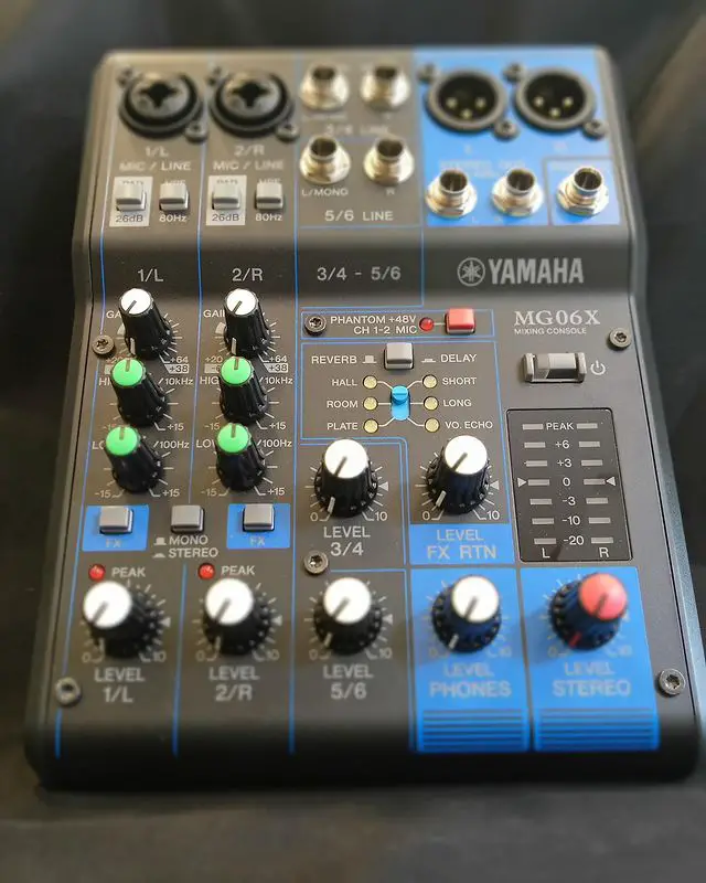 Yamaha MG06X Mixer 