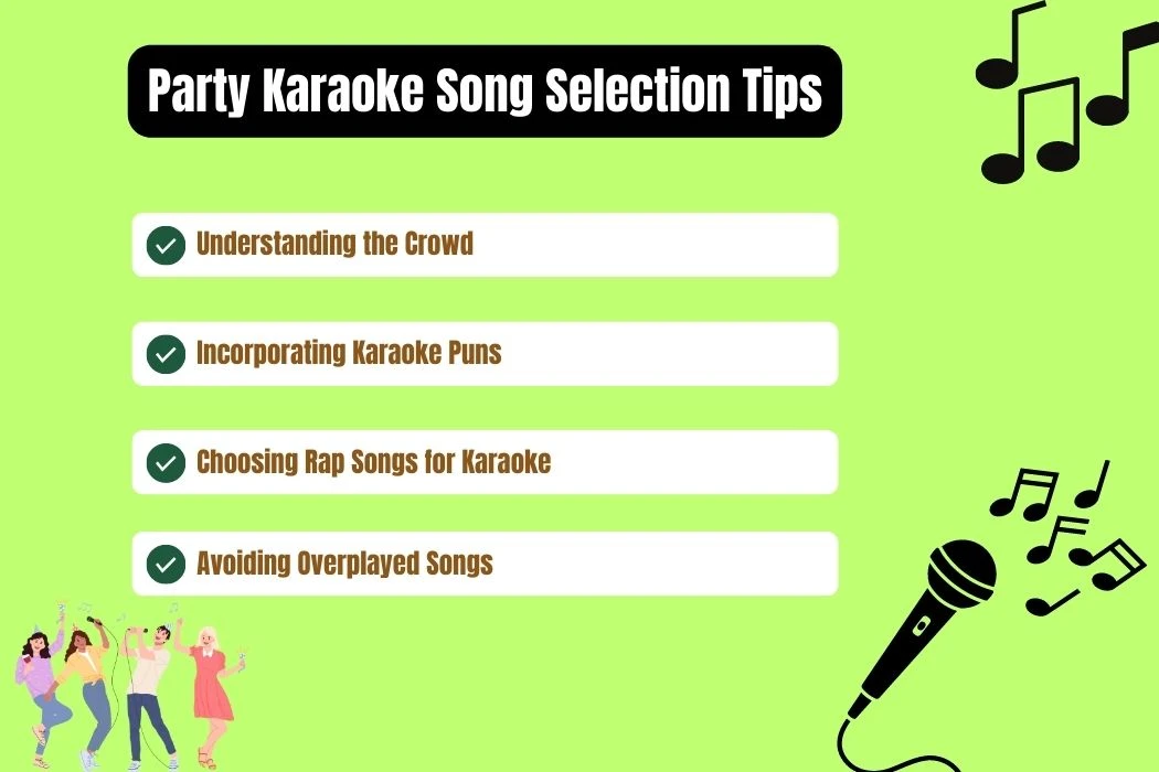 Party Karaoke Song Tips and selection ideas