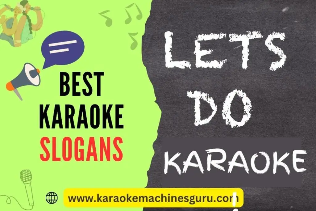 80+ Karaoke Slogans & Taglines Crafting Catchy CrowdPleasers!