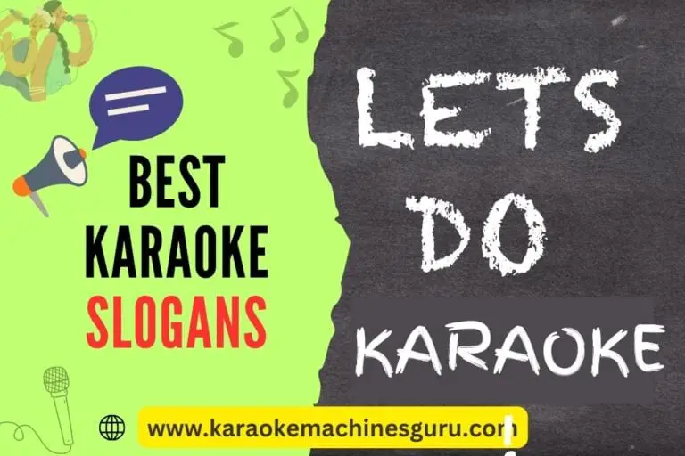 80+ Karaoke Slogans & Taglines - Crafting Catchy Crowd-Pleasers!