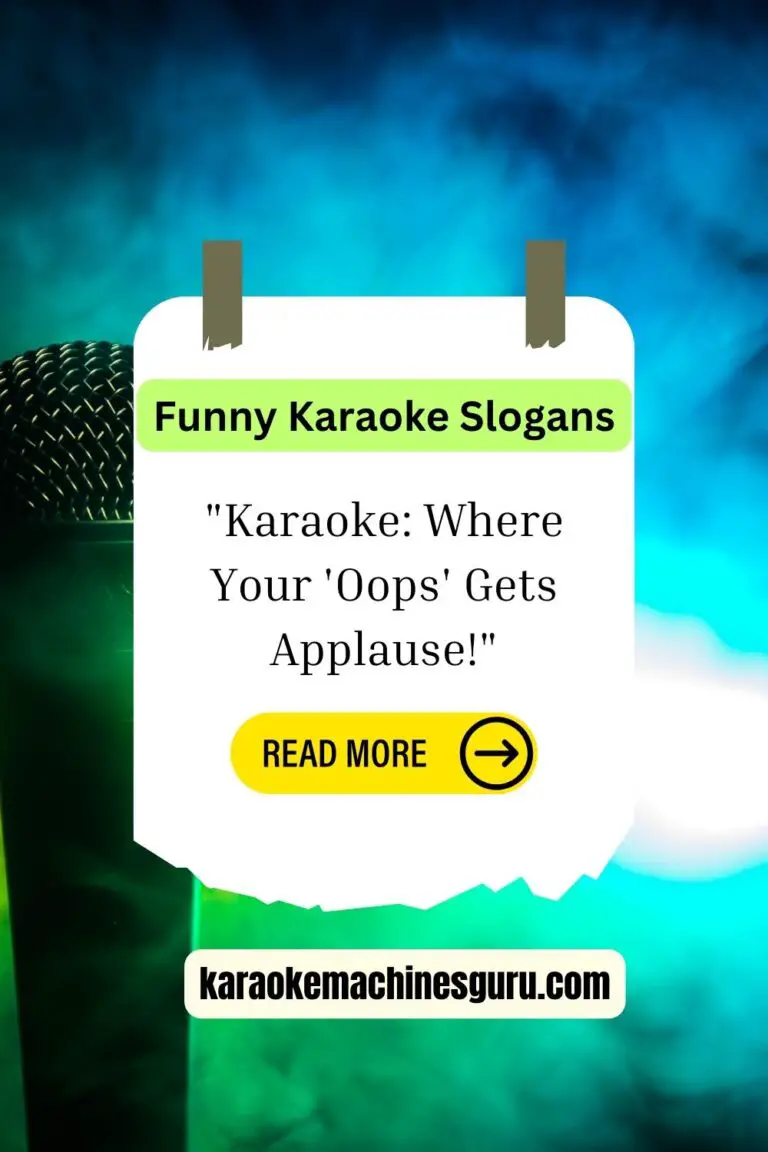 80+ Karaoke Slogans & Taglines - Crafting Catchy Crowd-Pleasers!