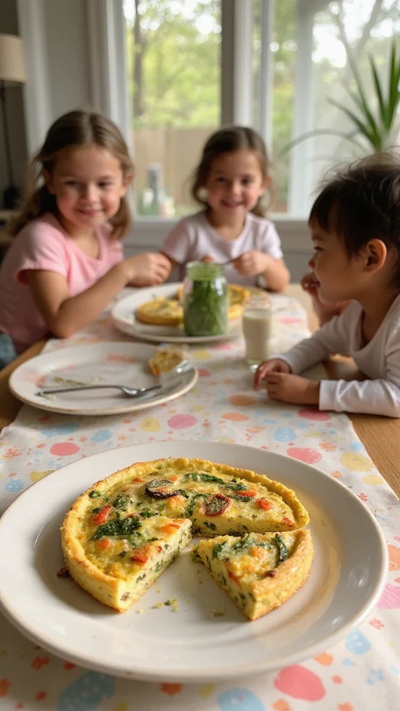 10 Healthy Easter Breakfast Ideas That Kids Will Actually Eat - 6. Savory Vegetable Frittata 1