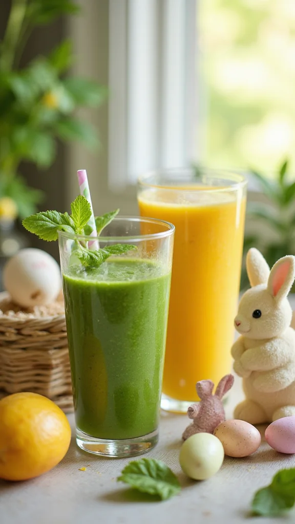 10 Healthy Easter Breakfast Ideas That Kids Will Actually Eat - 8. Spring Vegetable Smoothie 1