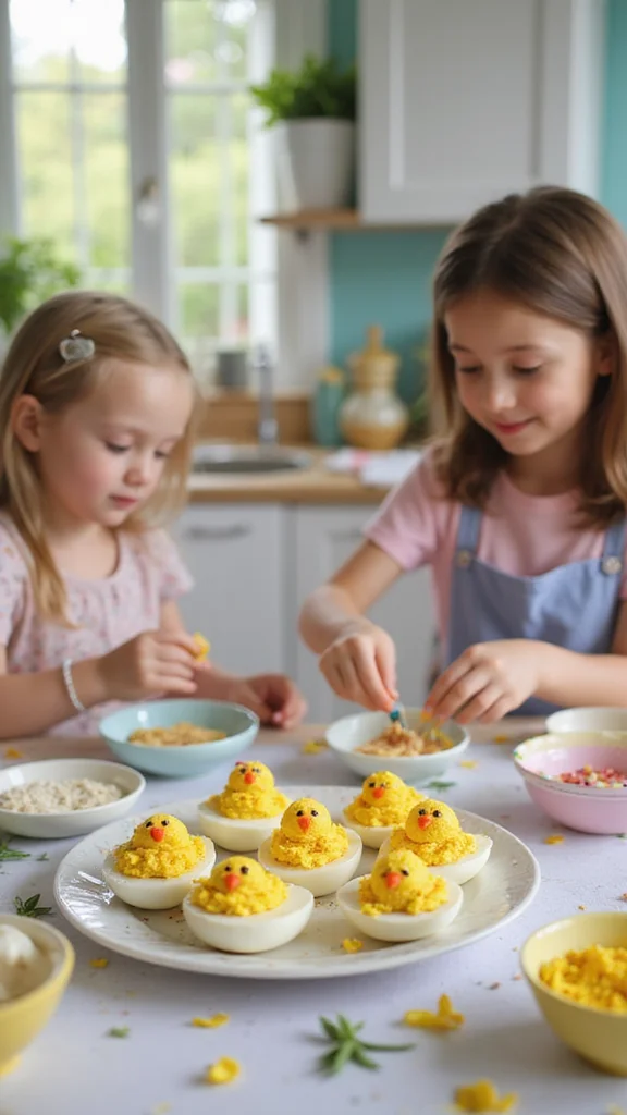 10 Quick Easter Breakfast Ideas for a Completely Stress-Free Morning - 3. Deviled Eggs with a Twist 1