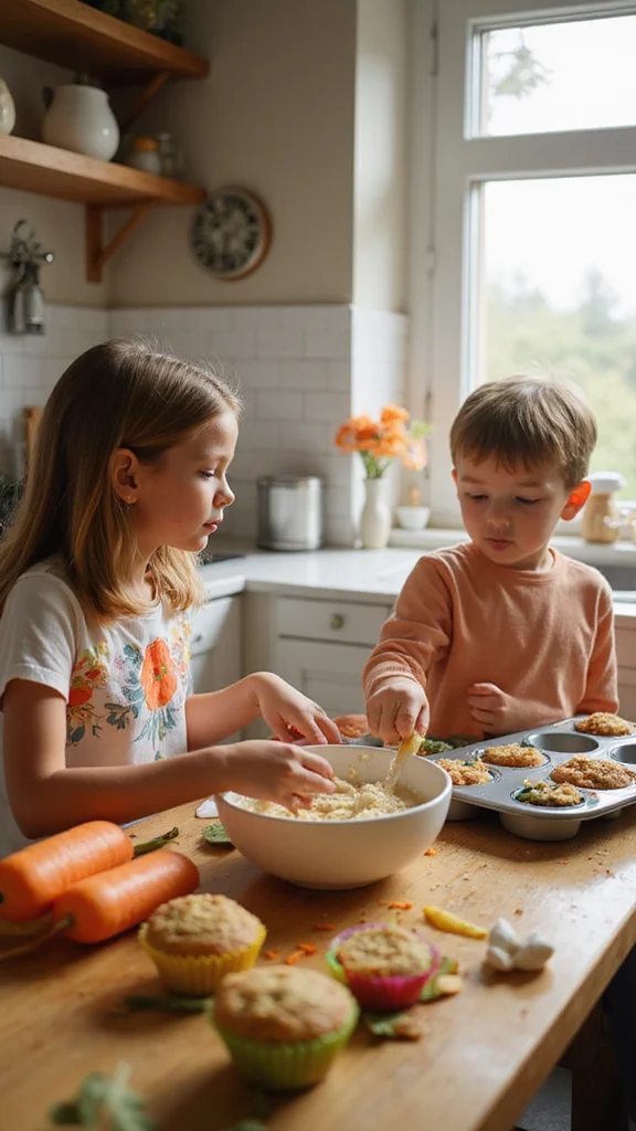 10 Quick Easter Breakfast Ideas for a Completely Stress-Free Morning - 5. Carrot Muffins 1