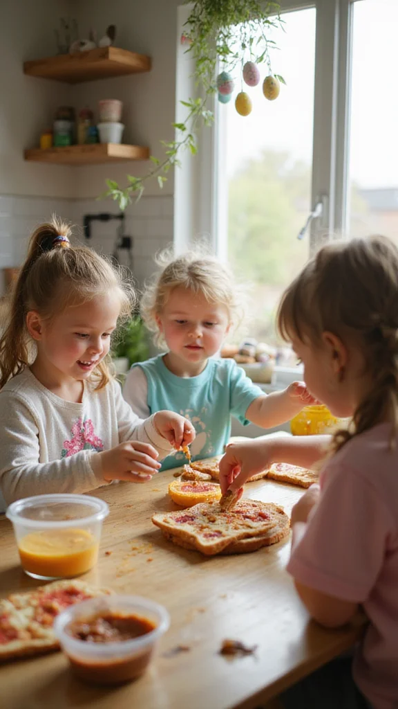 10 Quick Easter Breakfast Ideas for a Completely Stress-Free Morning - 8. Bunny-Shaped Toast with Nut Butter 1