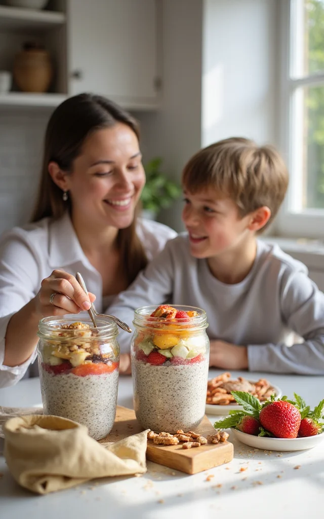 10 Weekend Fun Breakfast Ideas the Whole Family Will Love - 10. Chia Seed Pudding 1