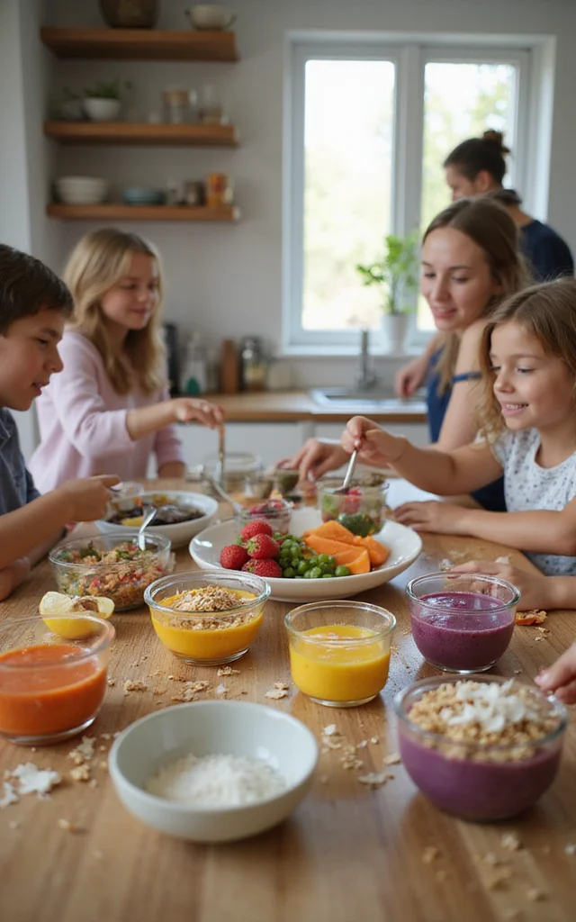 10 Weekend Fun Breakfast Ideas the Whole Family Will Love - 3. Smoothie Bowl Creations 1
