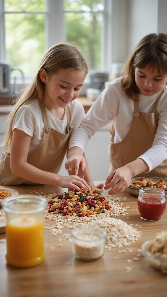 12 Easy Easter Breakfast Ideas Kids Can Help Make Themselves - 10. Oatmeal Breakfast Bars 1