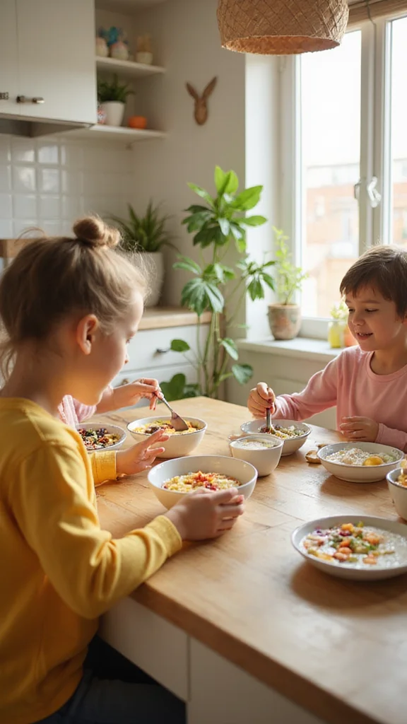 12 Easy Easter Breakfast Ideas Kids Can Help Make Themselves - 11. DIY Breakfast Bowls 1