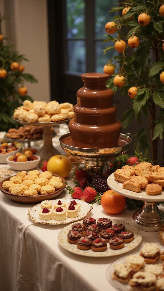12 Elegant Breakfast Buffet Ideas for Special Celebrations and Occasions - 10. Sweet Treats Dessert Table 1
