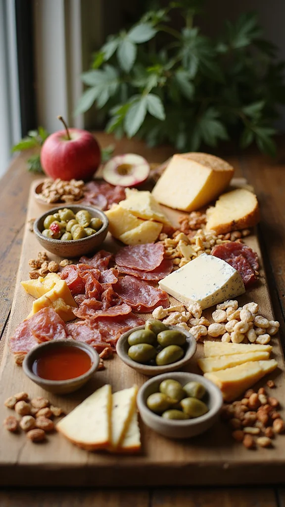 12 Elegant Breakfast Buffet Ideas for Special Celebrations and Occasions - 7. Elegant Cheese and Charcuterie Board 1