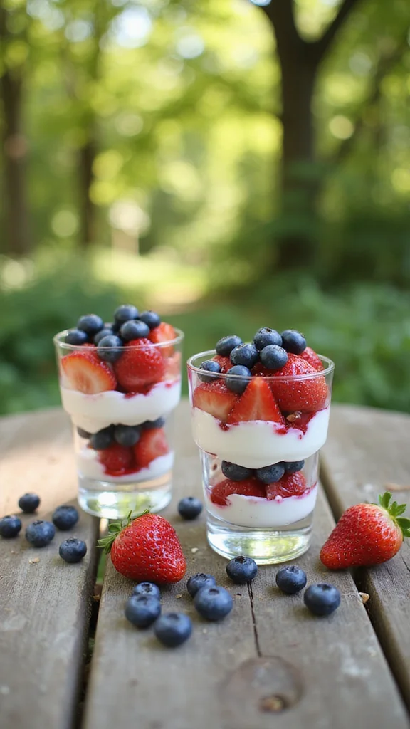 12 Healthy Camping Breakfast Ideas to Fuel Your Outdoor Adventures - 12. Berry and Yogurt Breakfast Parfaits 1