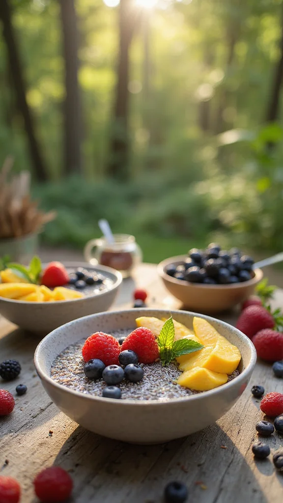 12 Healthy Camping Breakfast Ideas to Fuel Your Outdoor Adventures - 7. Chia Seed Pudding 1