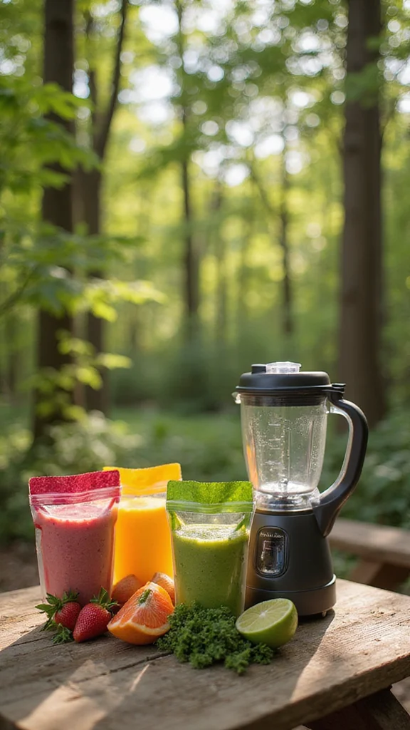 12 Healthy Camping Breakfast Ideas to Fuel Your Outdoor Adventures - 8. Smoothie Packs 1
