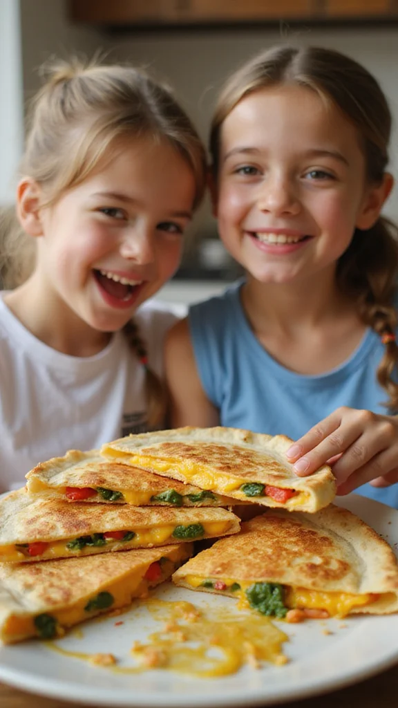 15 Creative Breakfast Ideas Kids Can Help Make All by Themselves - 4. Breakfast Quesadillas 1