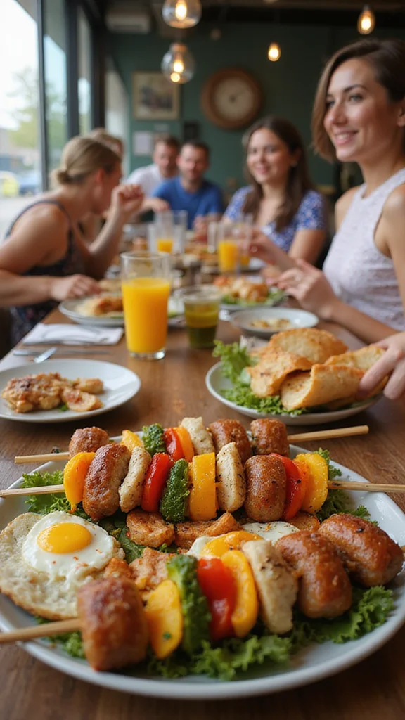 15 Easy Breakfast Buffet Ideas That Feed a Hungry Crowd - 10. Breakfast Skewers 1