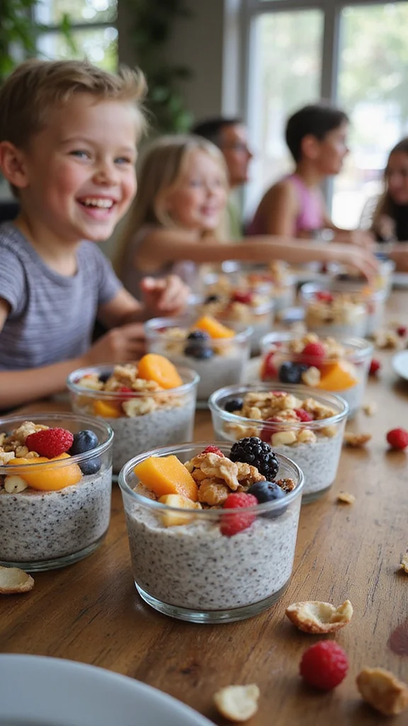 15 Easy Breakfast Buffet Ideas That Feed a Hungry Crowd - 12. Chia Seed Pudding 1