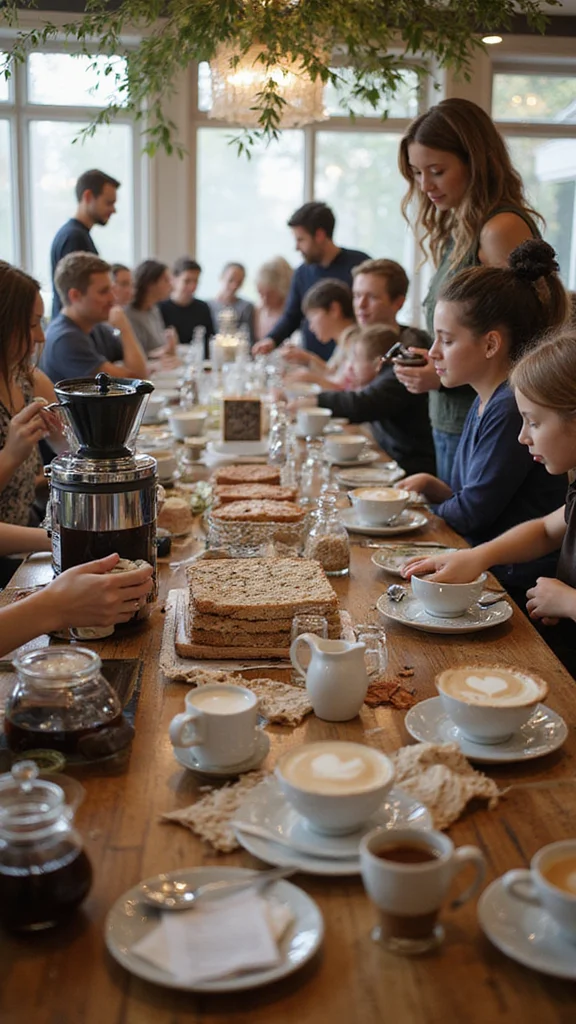 15 Easy Breakfast Buffet Ideas That Feed a Hungry Crowd - 15. Coffee and Tea Station 1