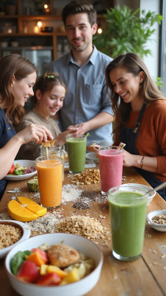 15 Easy Breakfast Buffet Ideas That Feed a Hungry Crowd - 8. Smoothie Bowl Station 1