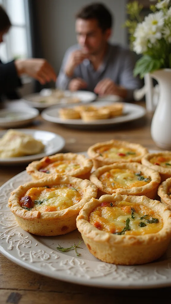 15 Easy Breakfast Buffet Ideas That Feed a Hungry Crowd - 9. Mini Quiches 1