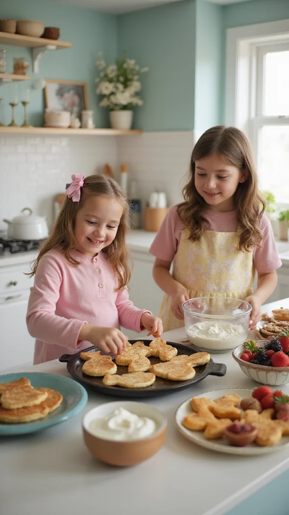 15 Easy Easter Breakfast Ideas You Can Prep the Night Before - 1. Bunny Pancakes 1