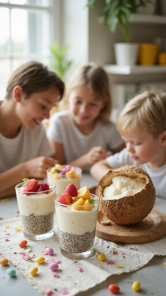 15 Easy Easter Breakfast Ideas You Can Prep the Night Before - 14. Coconut Chia Seed Pudding 1