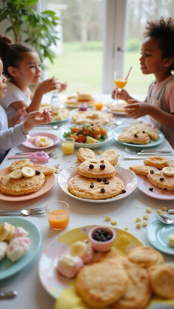 15 Fun Easter Breakfast Ideas Kids Will Go Absolutely Crazy For - 1. Bunny-Shaped Pancakes 1