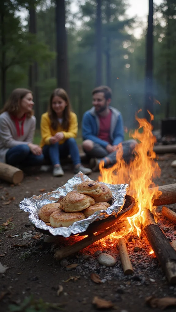 15 Make-Ahead Camping Breakfast Ideas for a Stress-Free Morning - 10. Campfire Cinnamon Rolls 1