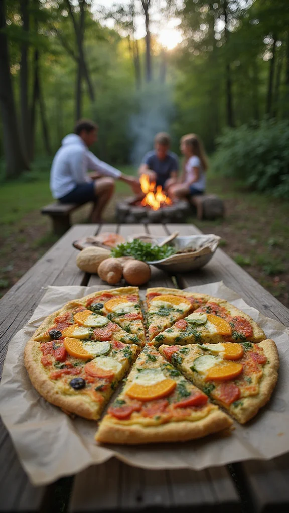 15 Make-Ahead Camping Breakfast Ideas for a Stress-Free Morning - 11. Veggie and Cheese Frittata 1
