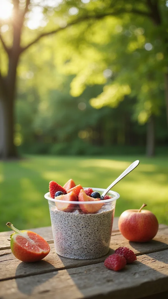 15 Make-Ahead Camping Breakfast Ideas for a Stress-Free Morning - 12. Chia Seed Pudding 1