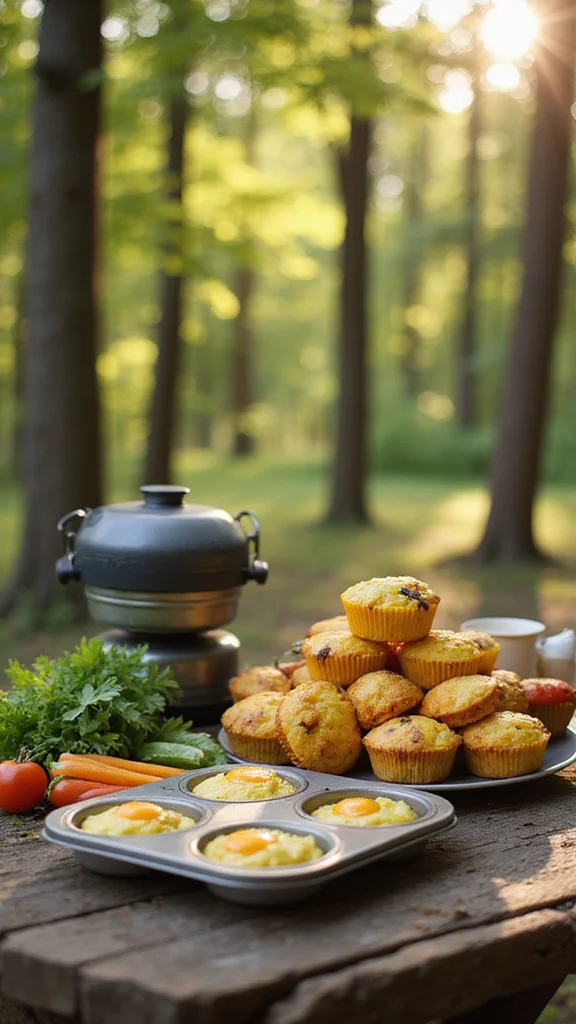 15 Make-Ahead Camping Breakfast Ideas for a Stress-Free Morning - 4. Egg Muffins 1