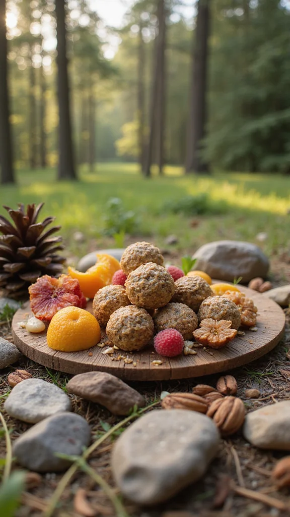 15 Make-Ahead Camping Breakfast Ideas for a Stress-Free Morning - 7. Fruit and Nut Energy Balls 1