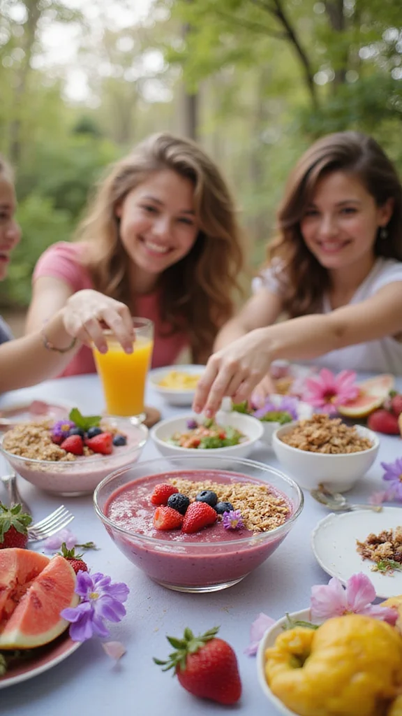 15 Overnight Brunch Ideas That Are Perfect for Easter Morning (Number 3 Is a Game-Changer!) - 8. Overnight Berry Smoothie Bowls 1