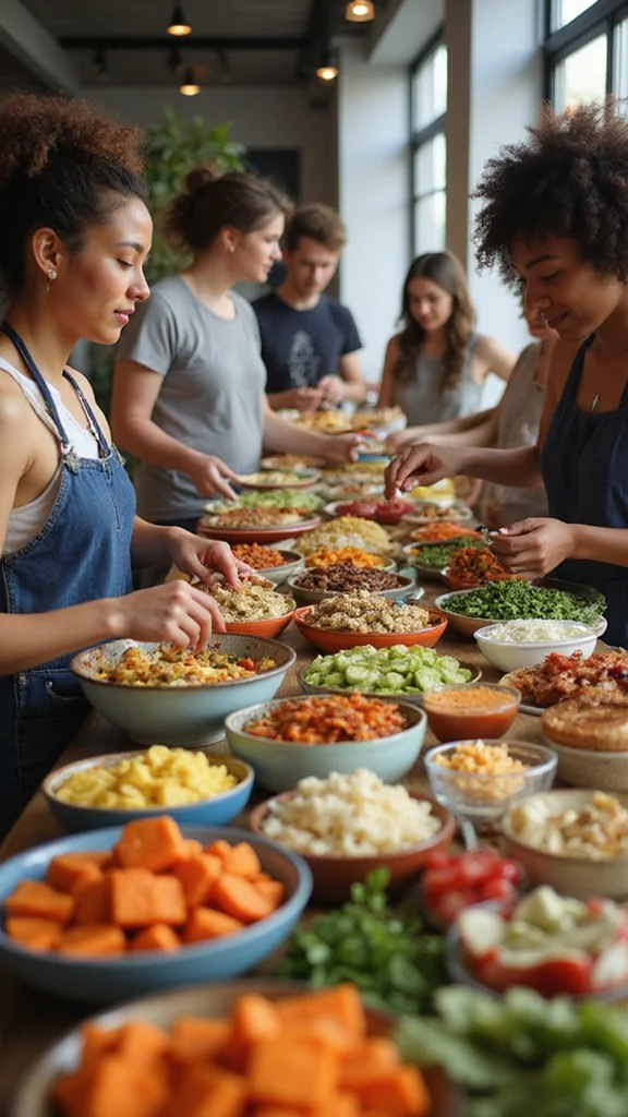 18 Budget-Friendly Breakfast Buffet Ideas That Still Look Amazing - 18. Customizable Breakfast Bowls 1