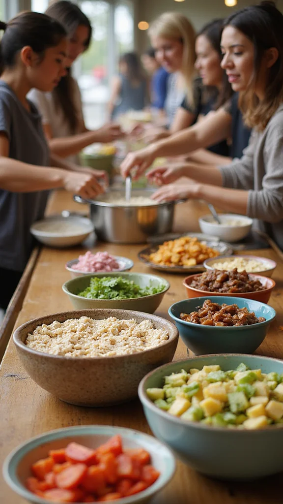 18 Budget-Friendly Breakfast Buffet Ideas That Still Look Amazing - 2. Oatmeal Bar with Toppings 1