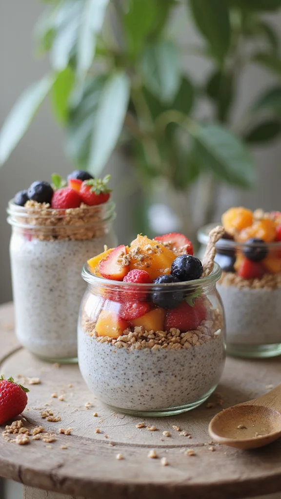 18 Budget-Friendly Breakfast Buffet Ideas That Still Look Amazing - 9. Chia Seed Pudding 1