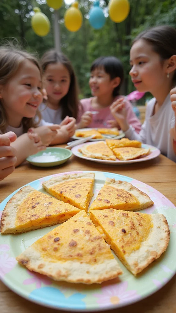 18 Creative Easter Breakfast Ideas Perfect for Even the Pickiest Kids - 12. Egg and Cheese Breakfast Quesadillas 1