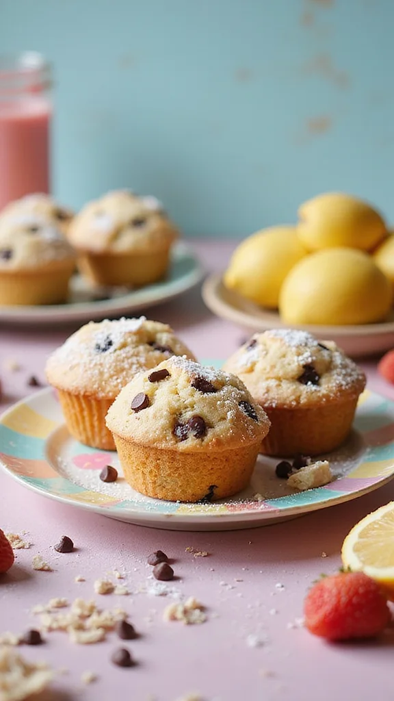 18 Easter Breakfast Ideas That Are Perfect for Feeding a Crowd - 7. Fluffy Chocolate Chip Muffins 1