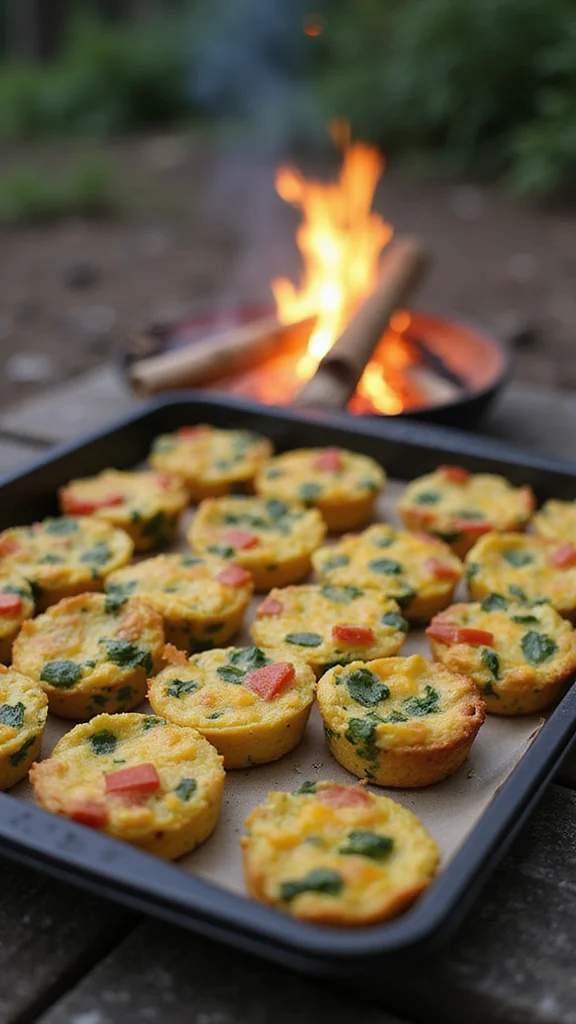 18 One-Pan Camping Breakfast Ideas You'll Want to Make Every Trip - 13. Breakfast Egg Muffins 1