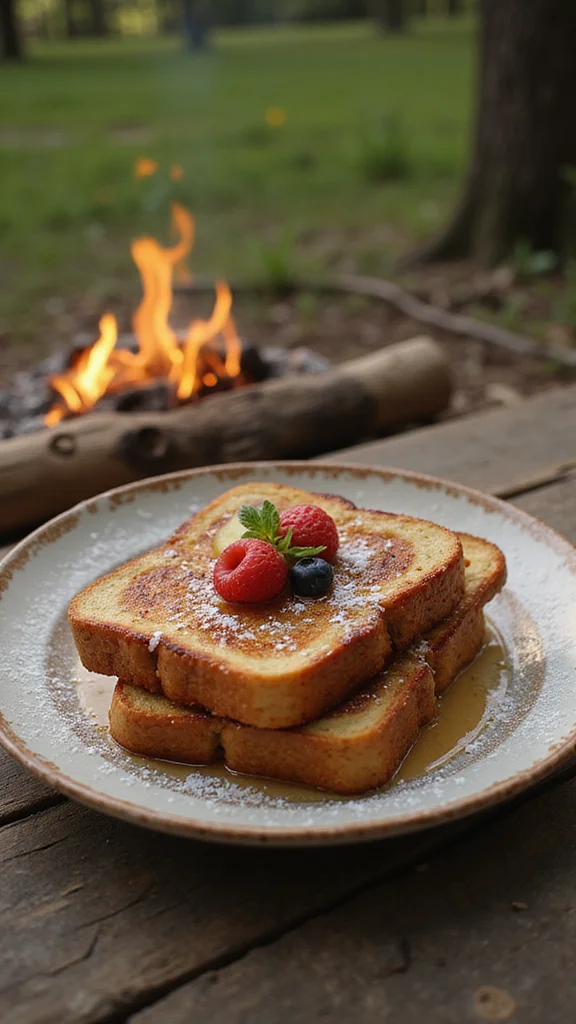 18 One-Pan Camping Breakfast Ideas You'll Want to Make Every Trip - 4. Sweet Cinnamon French Toast 1