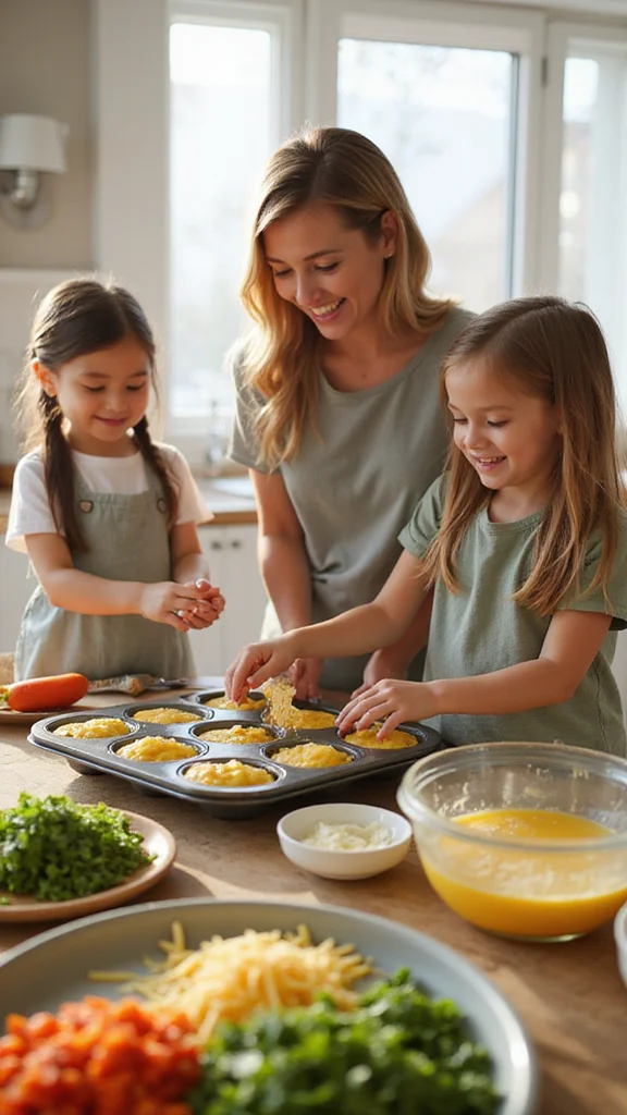 18 Quick Fun Breakfast Ideas for Busy School Morning Routines - 3. Egg Muffins 1