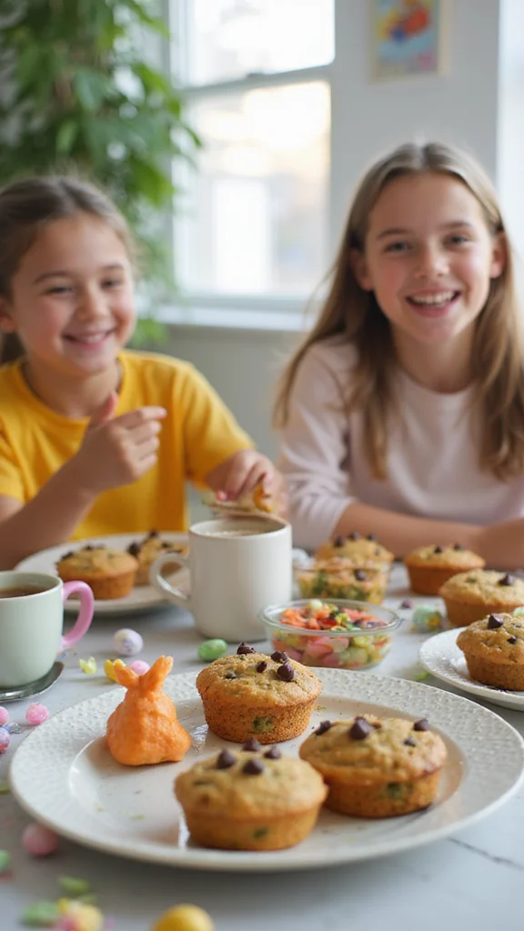 20 Adorable Easter Breakfast Ideas That Every Kid Will Love - 18. Hidden Veggie Muffins 1