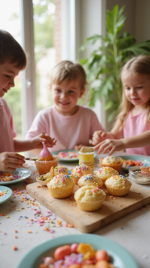 20 Adorable Easter Breakfast Ideas That Every Kid Will Love - 4. Mini Easter Egg Muffins 1