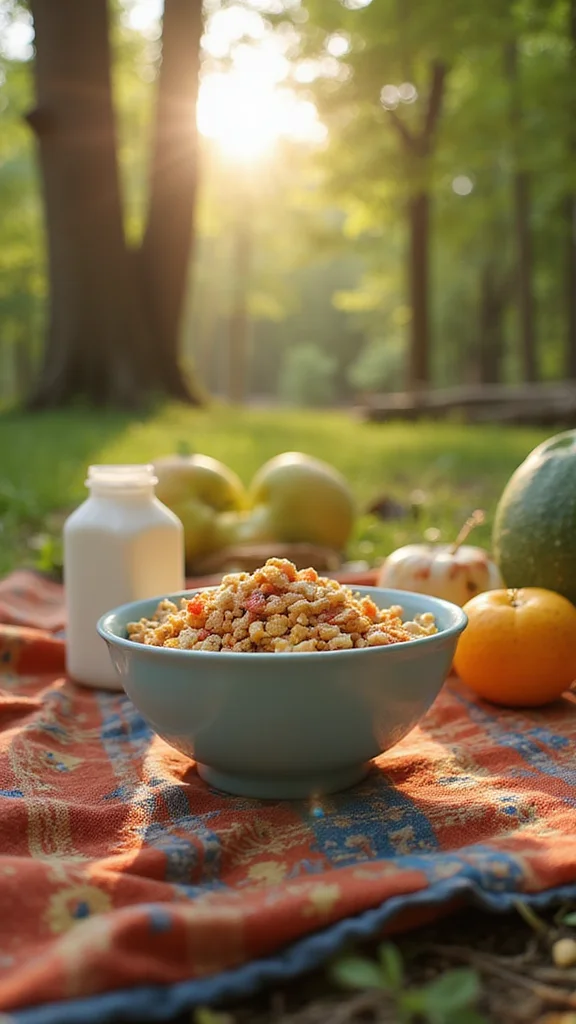 20 Easy Camping Breakfast Ideas That Require No Refrigeration - 10. Cereal with Nut Milk 1