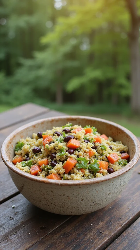 20 Easy Camping Breakfast Ideas That Require No Refrigeration - 18. Quinoa Salad 1